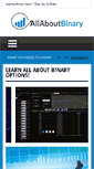Mobile Screenshot of allaboutbinary.com